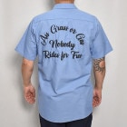 Us Customized Ass Grass or Gas S/S Work Shirtʥ ġ˥饤ȥ֥롼/M [z-8990]