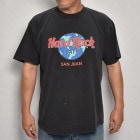 ・Hard Rock Cafe/90’s-00's S/S T-Shirt（ハードロックカフェ Tシャツ）ブラック/サイズXL [z-8995]