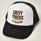 Chevrolet/Trucker Mesh Cap（シボレー キャップ）ブラック×ホワイト [a-7545]