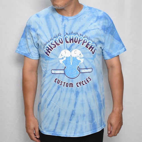 キムタク 私物 415 US Frisco Choppers タイダイ Tシャツ 415 Clothing×US/Tie Dye Frisco Choppers S/S T-shirt（415