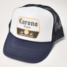 Corona/Trucker Mesh Cap（コロナ メッシュキャップ）ネイビー×ホワイト [a-7602]|キャップ|キャップ&ハット