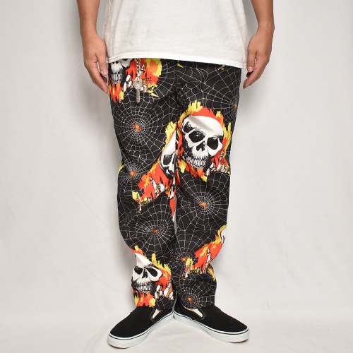 80's バンダナ　スカル　スパイダー　ビンテージ　アメリカ製 80's バンダナ スカル スパイダー ビンテージ アメリカ製 80s デッド