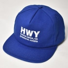 HWY��US/Hawg2 Twill 5panel Cap�ʥ��������֥�塼�磻�ߥ��� ����åס˥֥롼�ߥۥ磻�� [a-7658]