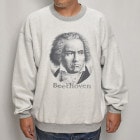Thrifty Look/Beethoven Inside Out Sweatshirt（スリフティルック スウェットシャツ）ホワイト×アッシュグレー [a-7660]