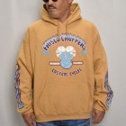 415 Clothing×Us/Frisco Choppers Pullover Hoodie（415クロージング×アス パーカー）ダークベージュ [a-7669]