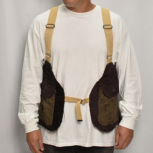 EU Military Liner Fake Fur Hunting Vest（フェイクファー