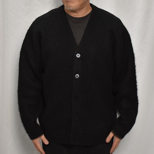 TOWNCRAFT カーディガン　ブラック　ペニーズ　USA Towncraft×US/Vintage Mohair Cardigan（タウンクラフト×アス モヘア