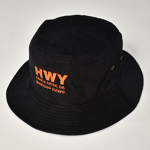 US✖️HWY ハット HWY×US/Hawg Corduroy Hat（エイチダブリューワイ×アス ハット