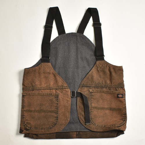 Customized Dickies Chemical Black Over Dyed Hunting Vest