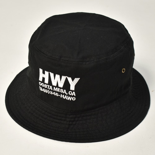 US✖️HWY ハット HWY×US/Hawg Cotton Bucket Hat（エイチダブリューワイ×アス