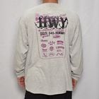 HWYUs/Limited Hand-Printed L/S T-Shirtʥ֥塼磻ߥ Tġ˥졼/XL [y-0245]