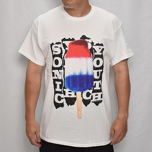 キムタク着 SONIC YOUTH BOMB POP プリントTシャツ 白 ⭐️希少キムタク着 SONIC YOUTH BOMB POP プリントTシャツ 白