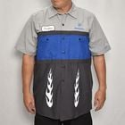 HWYUs/Limited Hand-Printed S/S Work Shirtʥ֥塼磻ߥ ġ˥饤ȥ졼ߥ㥳ߥ֥롼/L [y-0269]