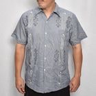 US Customized Over Dyed S/S Guayabera Shirt(С塼Х)֥å/40 [y-0318]