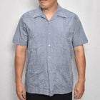 US Customized Over Dyed S/S Guayabera Shirt(С塼Х)֥å/L [y-0323]