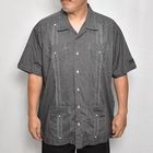 US Customized Over Dyed S/S Guayabera Shirt(С塼Х)֥å/2XL [y-0325]