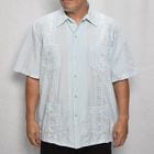 Old S/S Guayabera Shirt(S/S塼Х)饤ȥ֥롼/L [y-0333]