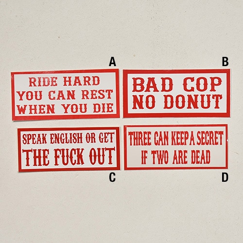 Hells Angels/Support Sticker（ヘルズエンジェルス ステッカー
