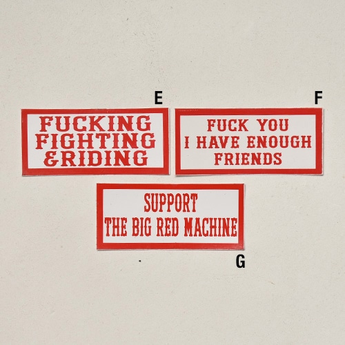 Hells Angels/Support Sticker（ヘルズエンジェルス ステッカー）[a