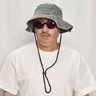 Newhattan/Pigment Dyed Safari Hat（ニューハッタン ハット）ブラック [a-8066]