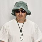 Newhattan/Pigment Dyed Safari Hat（ニューハッタン ハット）グリーン [a-8069]