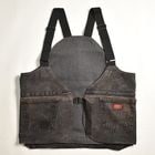 Customized Dickies Chemical Black Over Dyed Hunting Vestʥǥå ϥƥ󥰥٥ȡ˥֥å [y-0375]