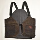 Customized Dickies Chemical Black Over Dyed Hunting Vestʥǥå ϥƥ󥰥٥ȡ˥֥å [y-0378]