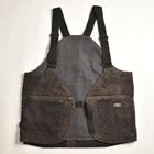 Customized Dickies Chemical Black Over Dyed Hunting Vestʥǥå ϥƥ󥰥٥ȡ˥֥å [y-0379]