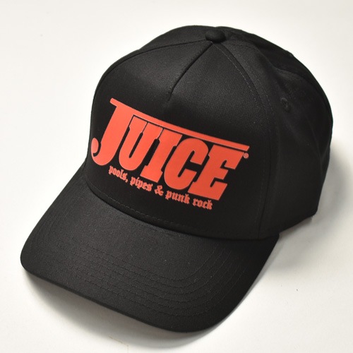 Juice Magazine/Logo Twill Cap（ジュースマガジン キャップ）ブラック