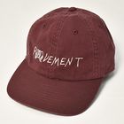 Pavement/Logo Official 6Panel Cap（ペイヴメント オフィシャルキャップ）バーガンディ [a-8098]