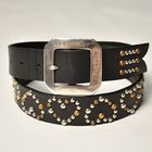 HOTEL×Us/ LOVE BELT （ホテル×アス スタッヅレザーベルト）ブラック [a-8100]