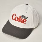 Coca Cola/Twill Snap Back Cap（コカ・コーラ キャップ）ホワイト [a-8106]