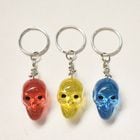 The Spooky Skull Key Holders w/Ball Chain（スカルキーホルダー） [a-8108]