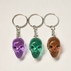 The Spooky Skull Key Holders w/Ball Chain（スカルキーホルダー） [a-8109]