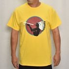 Natural American Spirit/Logo S/S T-Shirt（アメリカンスピリット Tシャツ）イエロー [a-8114]