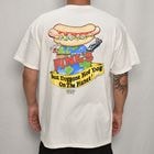 Pink's Hot Dogs/Planet S/S T-Shirt（ピンクスホットドック Tシャツ）ホワイト [a-8115]