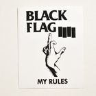 Black Flag/Sticker（ブラックフラッグ オフィシャルステッカー） [a-8149]