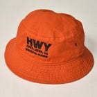HWY×US/Hawg Cotton Bucket Hat（エイチダブリューワイ×アス ハット）オレンジ [a-8154]