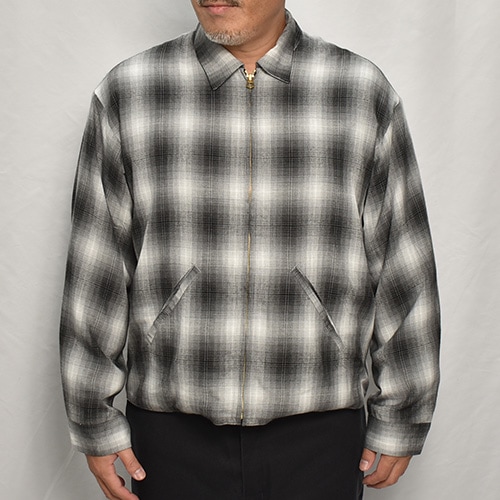 Towncraft/Ombre Checked Drizzler Jacket（タウンクラフト ドリズラー