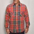 ・Big Mac/Vintage Heavy Flannel L/S Shirt（ビッグマック フランネルシャツ）レッド×イエロー×ブルー/サイズM [y-0505]