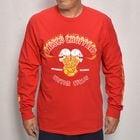 415 Clothing×US/Frisco Choppers L/S T-shirt（415クロージング×アス Tシャツ）レッド×レッド/イエロー [a-8178]