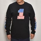 415 Clothing/No.1 L/S T-shirt（415クロージング Tシャツ）ブラック [a-8182]