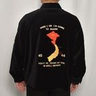 Towncraft×US/Velour Souvenir Jacket/Vietnam'65（タウンクラフト×アス スーベニアジャケット）ブラック [a-8197]