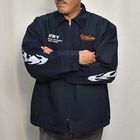 HWY×Us/Hawg Work Jacket（エイチダブリューワイ×アス ワークジャケット）ネイビー/サイズXL [y-0567]