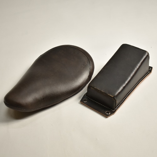 Hates Seat Co./Vintage Plain Seat & Pillion Pad（ヘイツシート