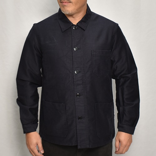 50's-60's Vintage French Moleskin Work Jacket(フレンチモールスキン