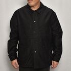 ・50's-60's Vintage French Black Moleskin Work Jacket(フレンチモールスキン ワークジャケット)ブラック/身幅59cm [y-0609]
