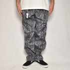 Python Easy Pants（パイソン イージーパンツ）グレー×ブラック [a-8228]