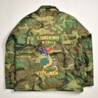 ・Us Original Remake Vietnam Souvenir Quilting Jacket（USミリタリー×アス キルティングジャケット）オリーブ [y-0653]