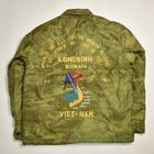 ・Us Original Remake Vietnam Souvenir Quilting Jacket（USミリタリー×アス キルティングジャケット）オリーブ [y-0655]